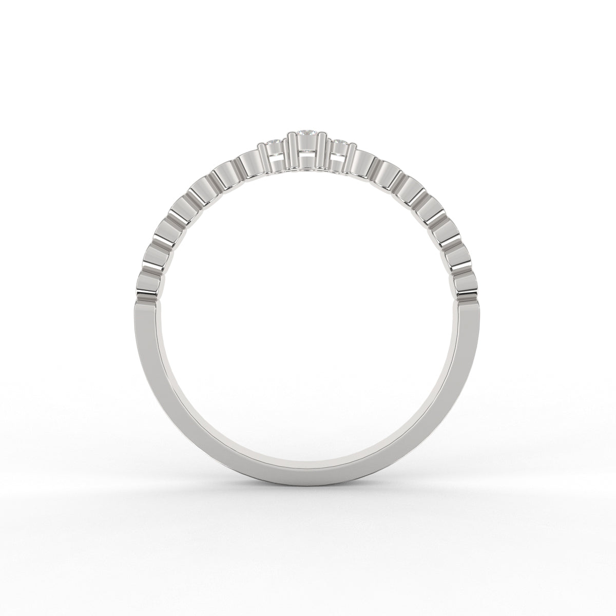 simple sparkle diamond ring