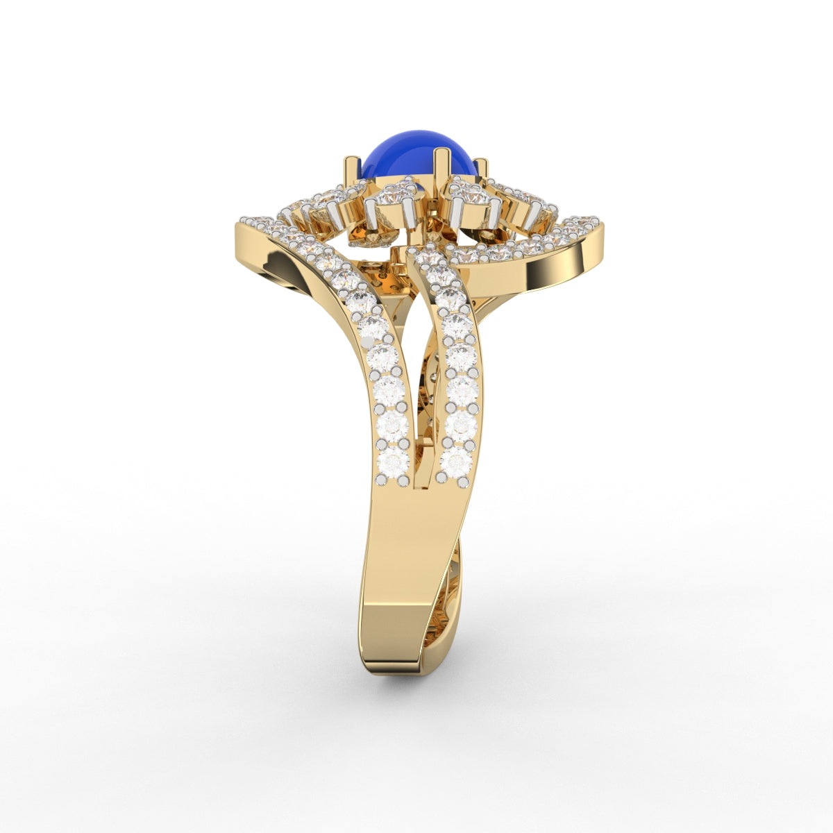 Deco Art Diamond Ring