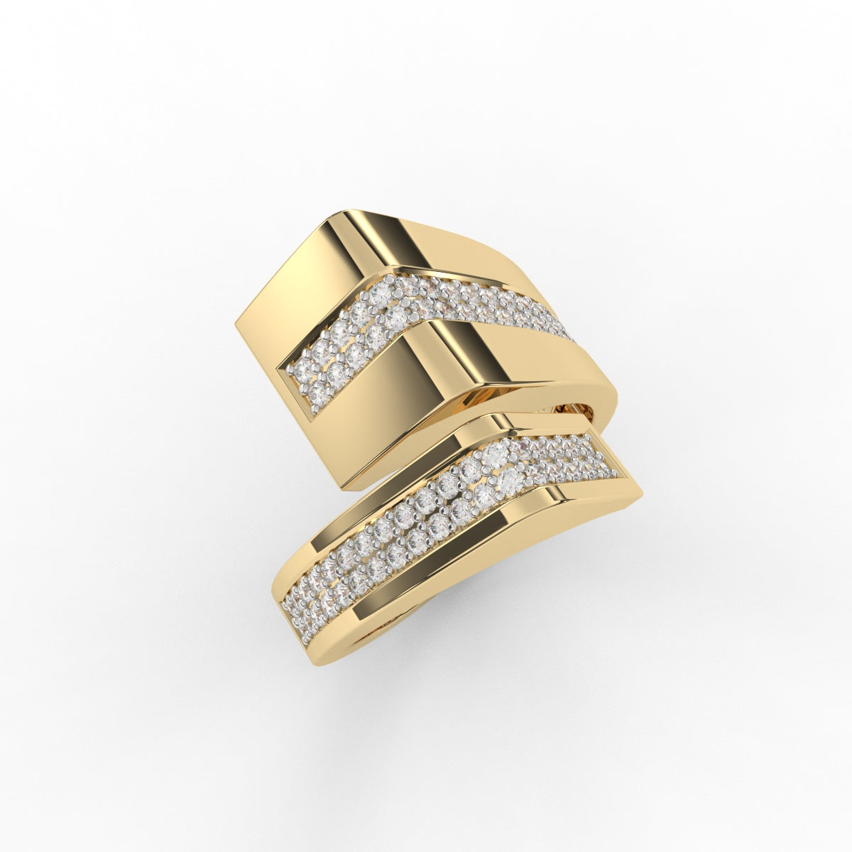 Lavish Hat Diamond Ring