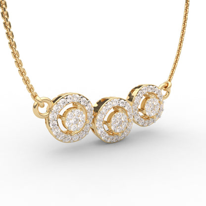 Cluster Diamond Pave Chain