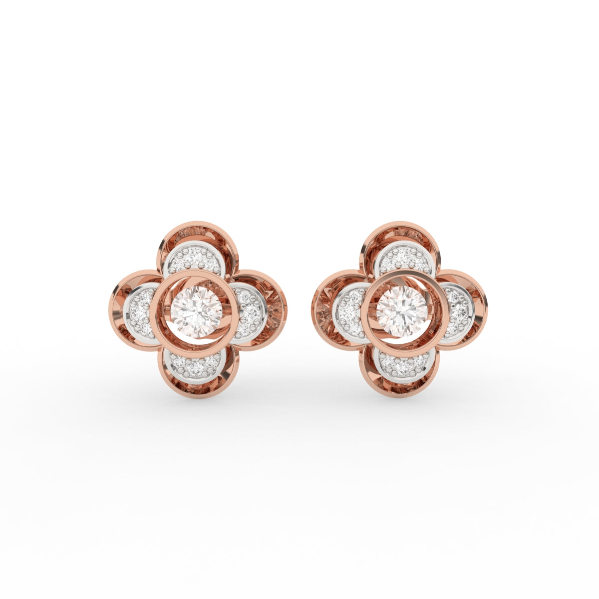Blossom Round Diamond Pendant