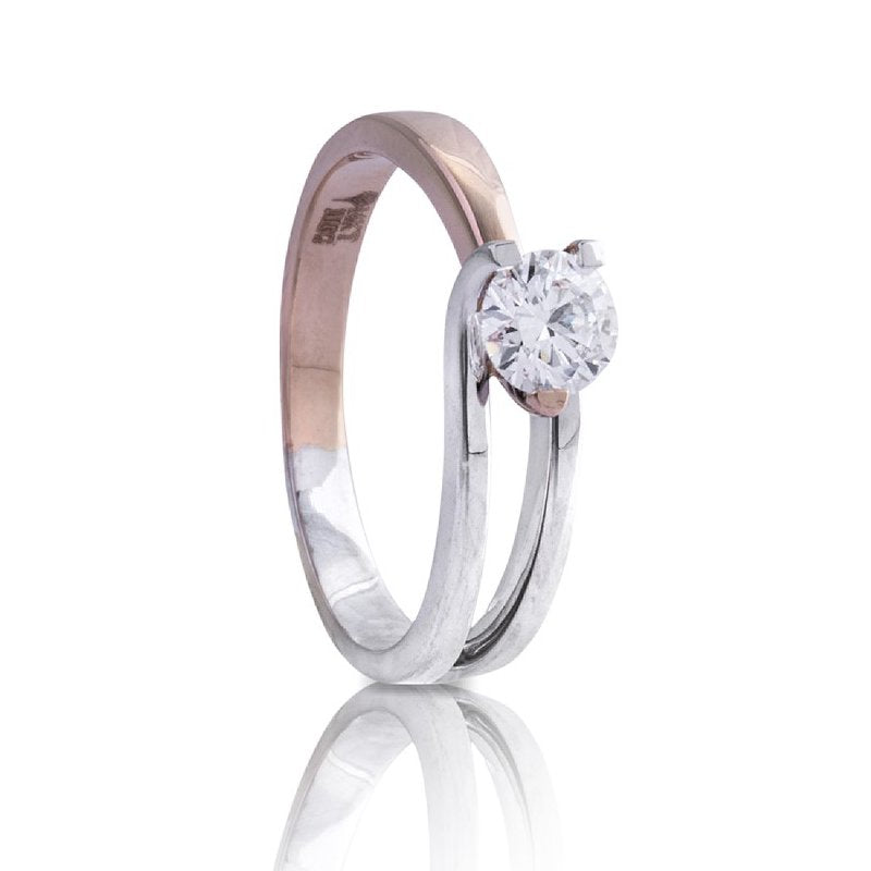 Delicate Fusion Diamond Ring