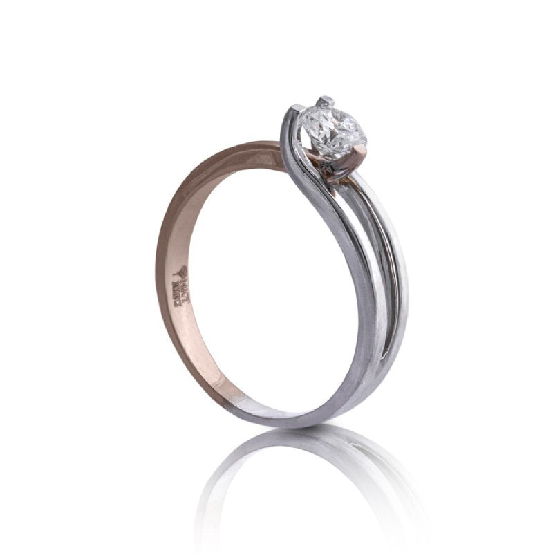 Delicate Fusion Diamond Ring