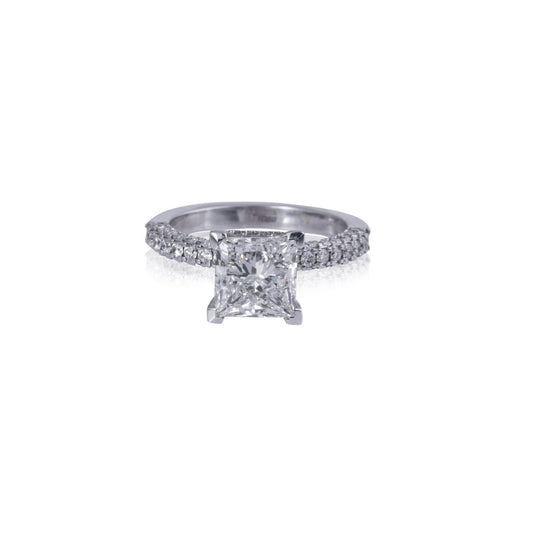 stellar solitaire diamond ring